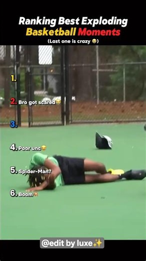 Ranking best exploding basketball 🏀 moments 💀😭