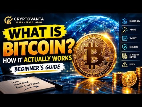 What Is Bitcoin? How It Actually Works | Bitcoin Explained for Beginners