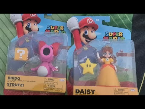 Unboxing Super Mario, Daisy and Birdo