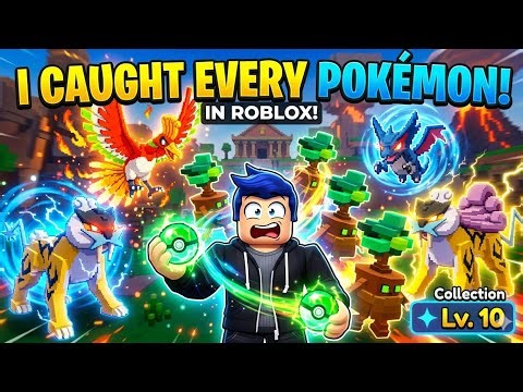Catching LEGENDARY Pokémon in Roblox! 🔥