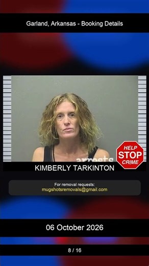 Garland, Arkansas Booking Records - 06 October 2026