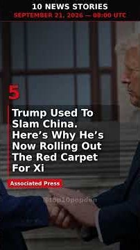 10 News Stories — September 21, 2026 — 08:00 UTC