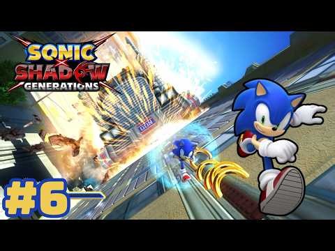 Sonic X Shadow Generations (4K 60FPS PS5) - Part 6 - City Escape Act 1 & 2