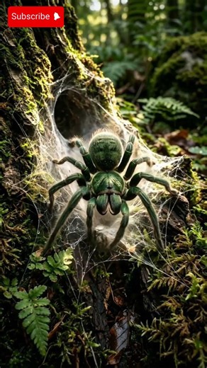 🕷️GIANT TARANTULA! 😱The Biggest Spider You’ll Ever See! 🔥 #insects #animalfacts #tarantula #shorts