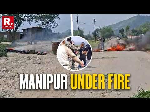 Manipur Violence: Clashes Occur On Roads As Communities Damage Street Amid Protests | Kuki
