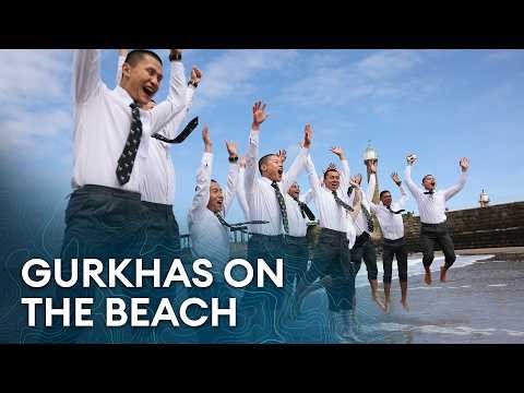 Why the British Army sends Gurkhas to the beach as part of crucial training