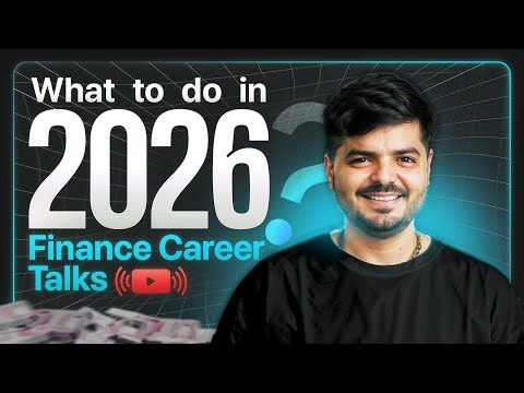 🔴 LIVE: 2026 - ROADMAP TO FINANCE CAREER
