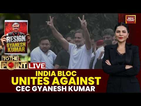 LIVE Updates: INDIA Bloc Unites Against Gyanesh Kumar | Rahul Gandhi's March To SC | BJP vs Cong