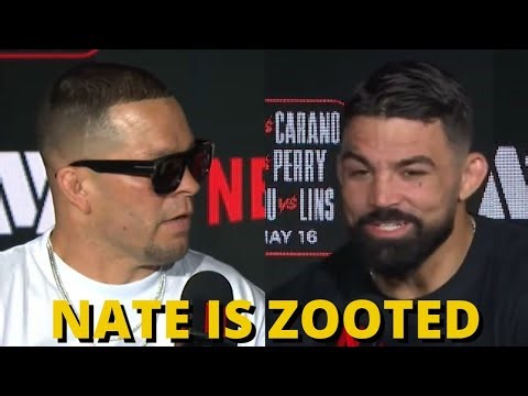 Nate Diaz vs Mike Perry - Press Conference Highlights
