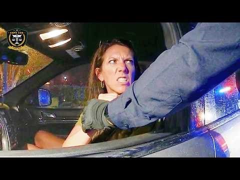 Air Force Karen Calls Lieutenant During DUI Stop | Karens Getting Arrested By Police