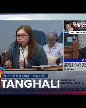The VP On Trial | Balitanghali