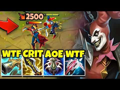 I created a broken full AD Shaco build and backstab your whole health bar