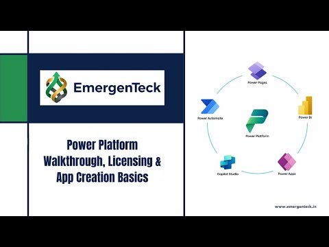 Power Platform Tutorial for beginners | Power Platform Walkthrough, Licensing & App Creation Basics