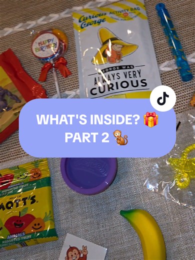 Curious George Goodie Bag Ideas: What's Inside? (Part 2) 🐒