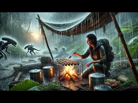 Storms Wiped Out All Supplies — A Human Built Fire, Cooked Meals, & Kept Everyone Alive | HFY Story