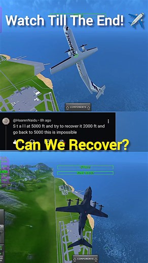 STALLING 2 PLANES AT 5000 FT! (FAILED ❌) TFS Challenge
