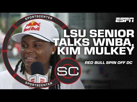 LSU guard MiLaysia Fulwiley on Flau'jae Johnson, WNBA preparation & more! | SportsCenter