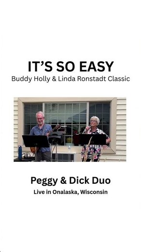 It's So Easy To Fall In Love - Peggy & Dick Duo |Live #livemusic