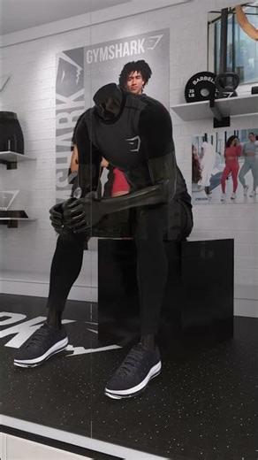 Gymshark Store Display | 3D and Visual Effects #gymshark #3d #annimation #visualeffects