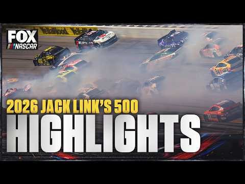 NASCAR Cup Series: Jack's Link 500 Highlights at Talladega Superspeedway Highlights 🏁 NASCAR on FOX