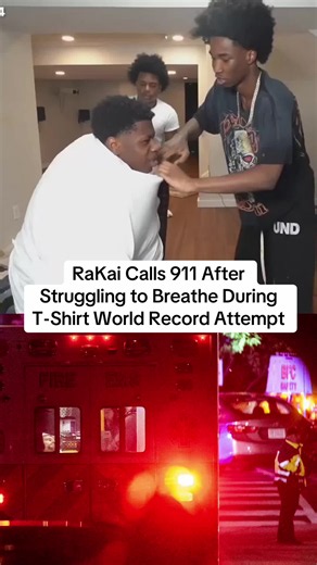 RaKai Calls 911 After Struggling to Breathe During Record Attempt