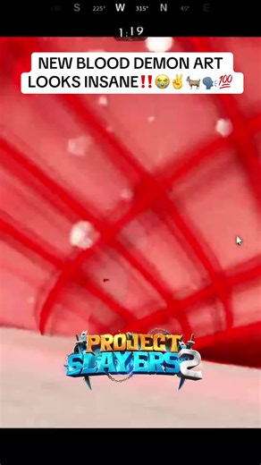 New Blood Demon Art Look — Demon Slayer Project Slayers Mugen