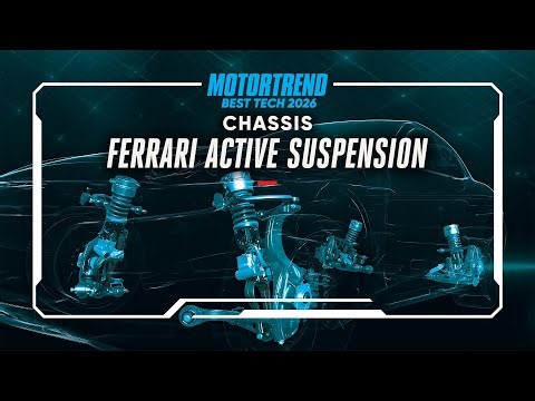Best Tech 2026: Ferrari’s Active Suspension Proves Comfort and Performance Can Coexist