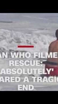 Man who captured dramatic viral video of a 10-year-old boy being rescued speaks