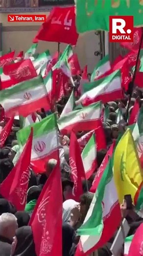 Iran Parades Ayatollah Ali Khamenei's Coffin Through Tehran