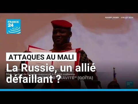 Mali : la Russie, un allié défaillant face au JNIM ? • FRANCE 24
