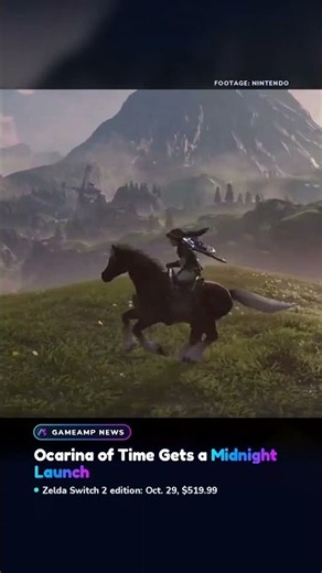 Ocarina of Time Remake Gets a Midnight Launch | GameAmp News