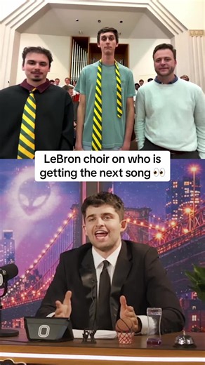I need a VJ song asap 🔥 @h00pifyshow #lebron #choir #lebronsong #nba #vjedgecombe