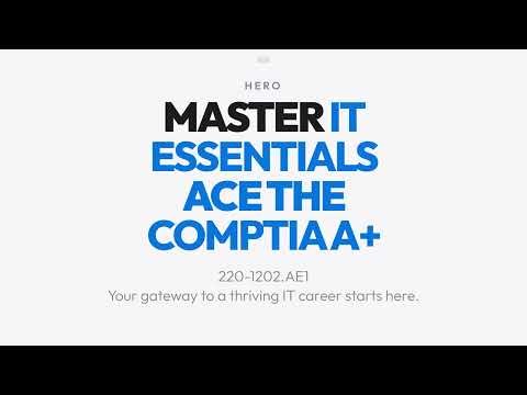 CompTIA A+ Core 2 (220-1202) Full Course | OS, Security, Troubleshooting, Exam Prep