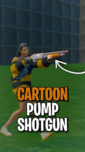 I LEAKED THE CARTOON HAMMER PUMP SHOTGUN IN 1V1 WITH EVERY GUN