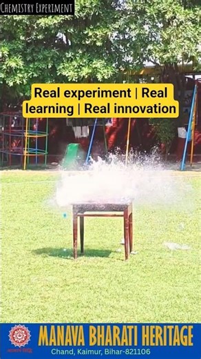 🔬 Learning by doing, discovering by experimenting! #ChemistryExperiment #Class9 #ScienceLearning