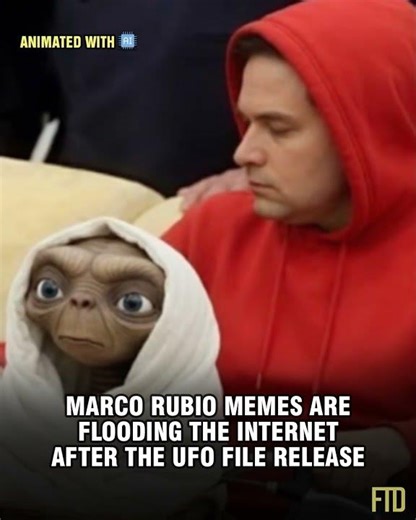 Marco Rubio memes are flooding the internet after the UFO file release