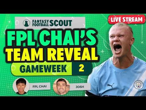 FPL CHAI'S GW2 TEAM REVEAL! 🚨 | TRIPLE LIVERPOOL 🔴 | FPL Tips 26/27