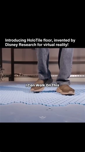 Invest | Money | Business on Instagram: "The Future Is Here: Disney’s Shocking Invention ⚡️🧠 Disney just revealed the HoloTile, a next-gen smart floor that literally moves beneath your feet. It’s designed to let users walk freely in virtual reality without ever hitting a wall or another person. 🎮🚶‍♂️ How it works? Thousands of motorized tiles subtly shift in real time to counter your steps, keeping you centered and safe, even when walking in different directions. It’s like having a treadmill 