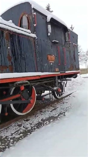 Vlak u snijegu saperlot