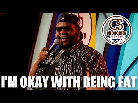 I'm Okay With Being Fat - Comedian Ronnie Jordan - Chocolate Sundaes Stand Up Comedy