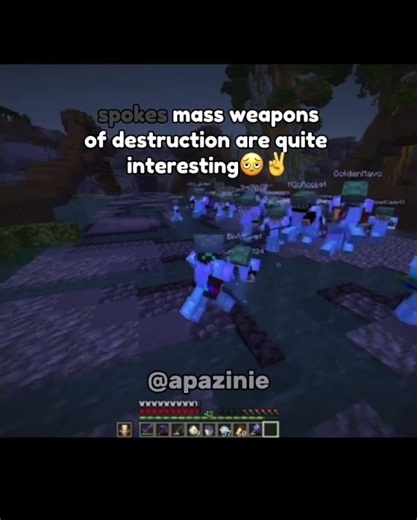 Spoke’s Cannons Are Quite Interesting✌️🫩 | #minecraft #unstablesmp #spokeishere #unstableuniverse
