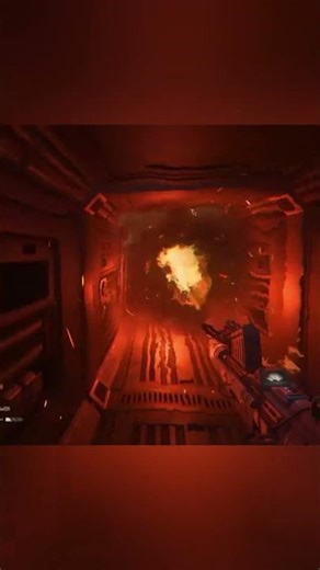 Vent Encounter: Xeno Follows Me In – Flamethrower Retreat #alienisolation #gaming #alien #xenomorph