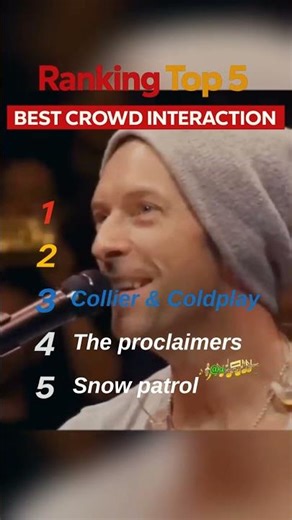 Ranking Top 5 Best Crowd Interactions. Wich is number 1? Leave comment, like and subscribe