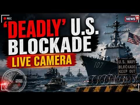 LIVE: U.S. Restores Iran Blockade | U.S. Launches More Strikes on Iran | Hormuz Shipping Crisis