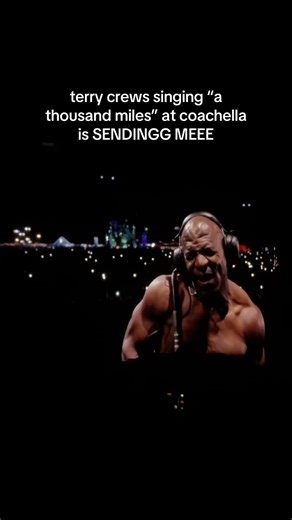 Terry Crews sings a thousand miles at Coachella weekend 2 during Sabrina’s set #terrycrews