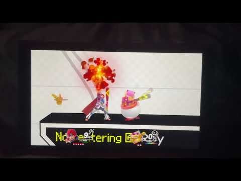 Super Smash Bros. Ultimate - Roy (Fire Emblem) vs Roy Koopa in PictoChat 2