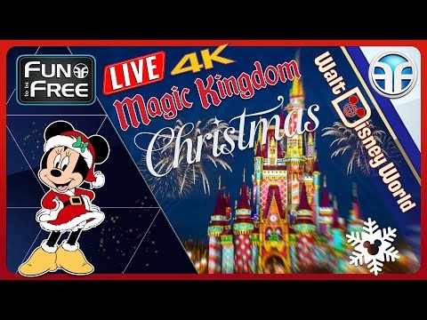🔴Walt Disney World LIVE Stream – Disney Christmas Parade 2025 & Magic Kingdom Holiday Fireworks 4K