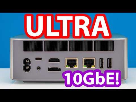 An ULTRA Mini PC with 10GbE and GPU Beelink GTi15 Ultra