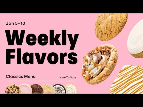 Meet the Classics Menu! | Crumbl