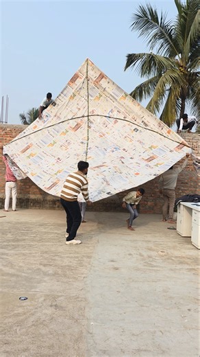 World's Biggest Kite 🪁 #shorts #experiment